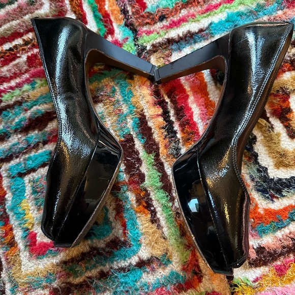Marni black patent leather platform peep-toe heels- size 38 (EU)/7.5 - Picture 12 of 13